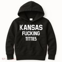 Kansas Fucking Titties Kids Hoodie thumb 0