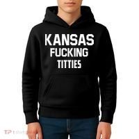 Kansas Fucking Titties Kids Hoodie thumb 4