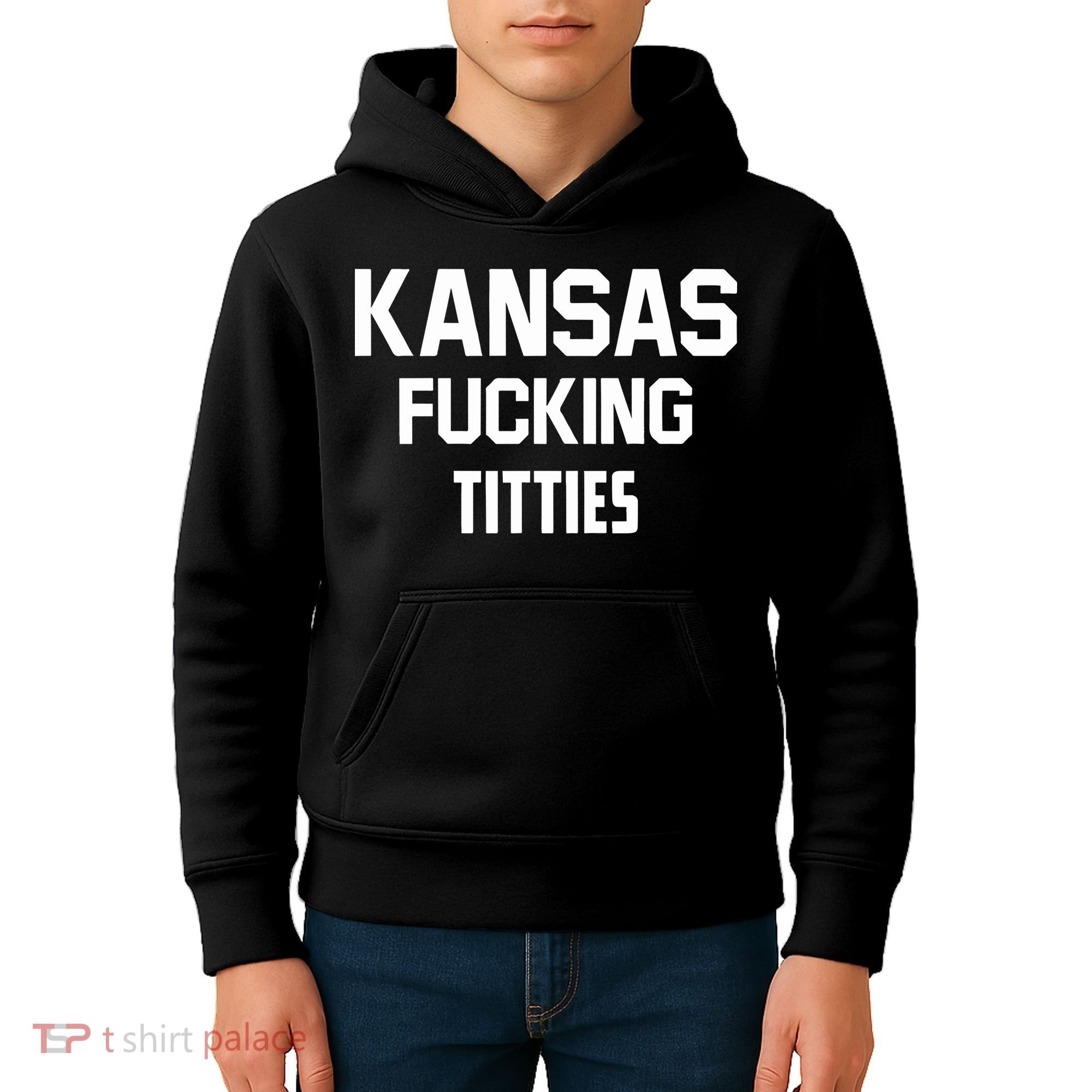 Kansas Fucking Titties Kids Hoodie
