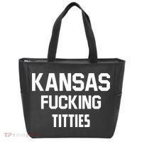 Kansas Fucking Titties Tote Bag thumb 0