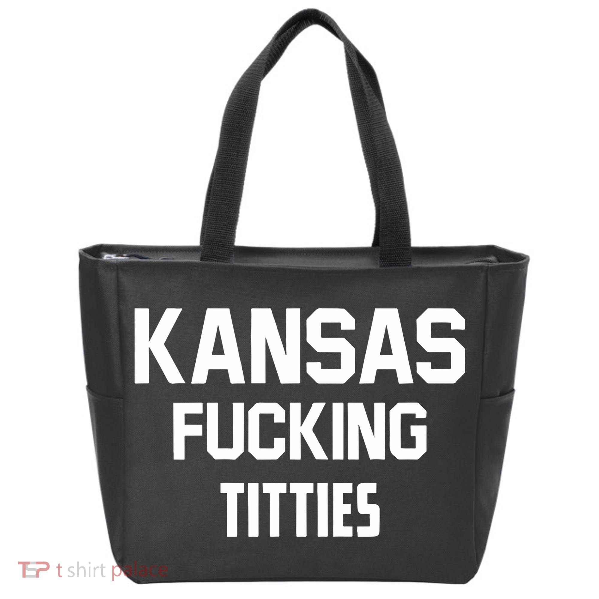 Kansas Fucking Titties Tote Bag