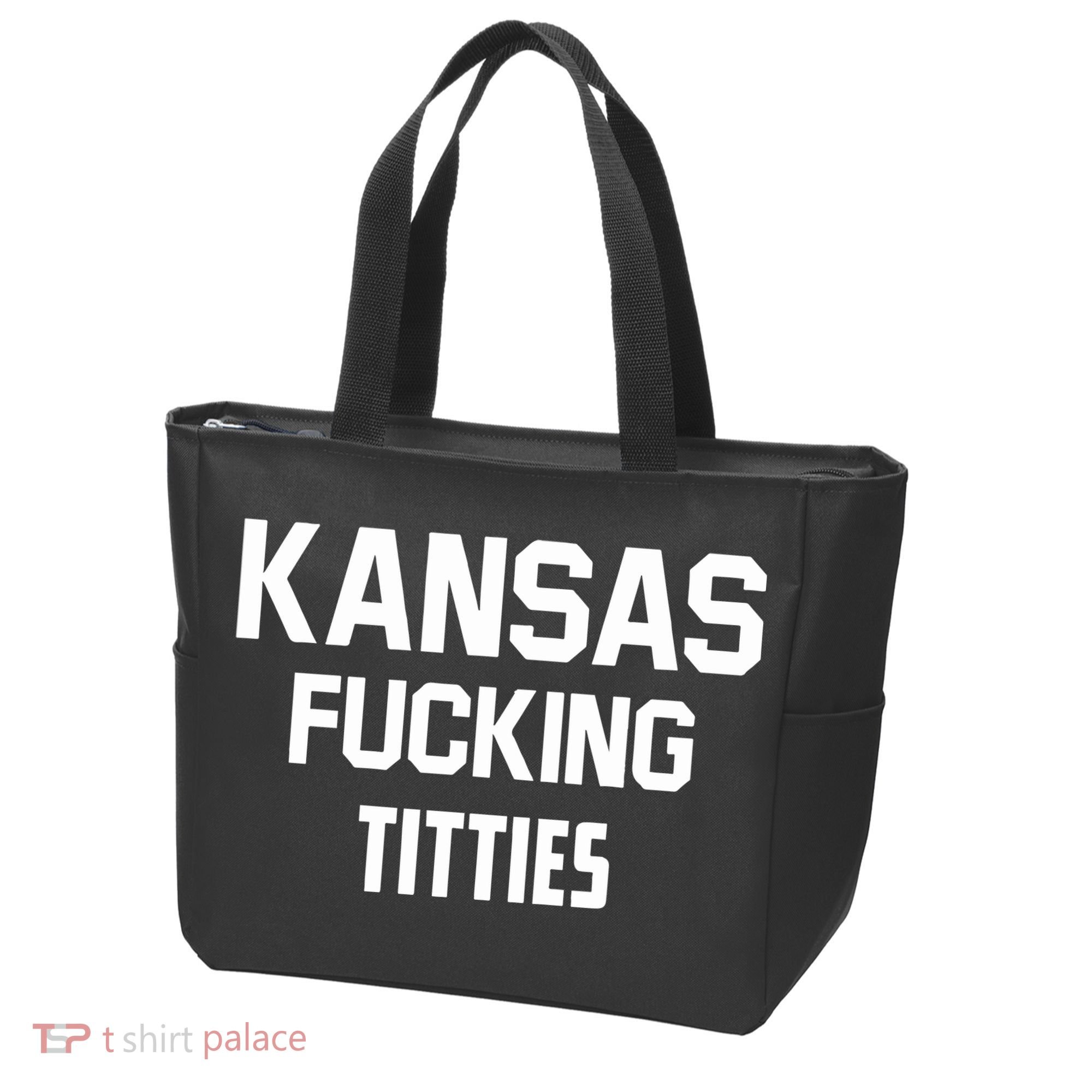 Kansas Fucking Titties Tote Bag