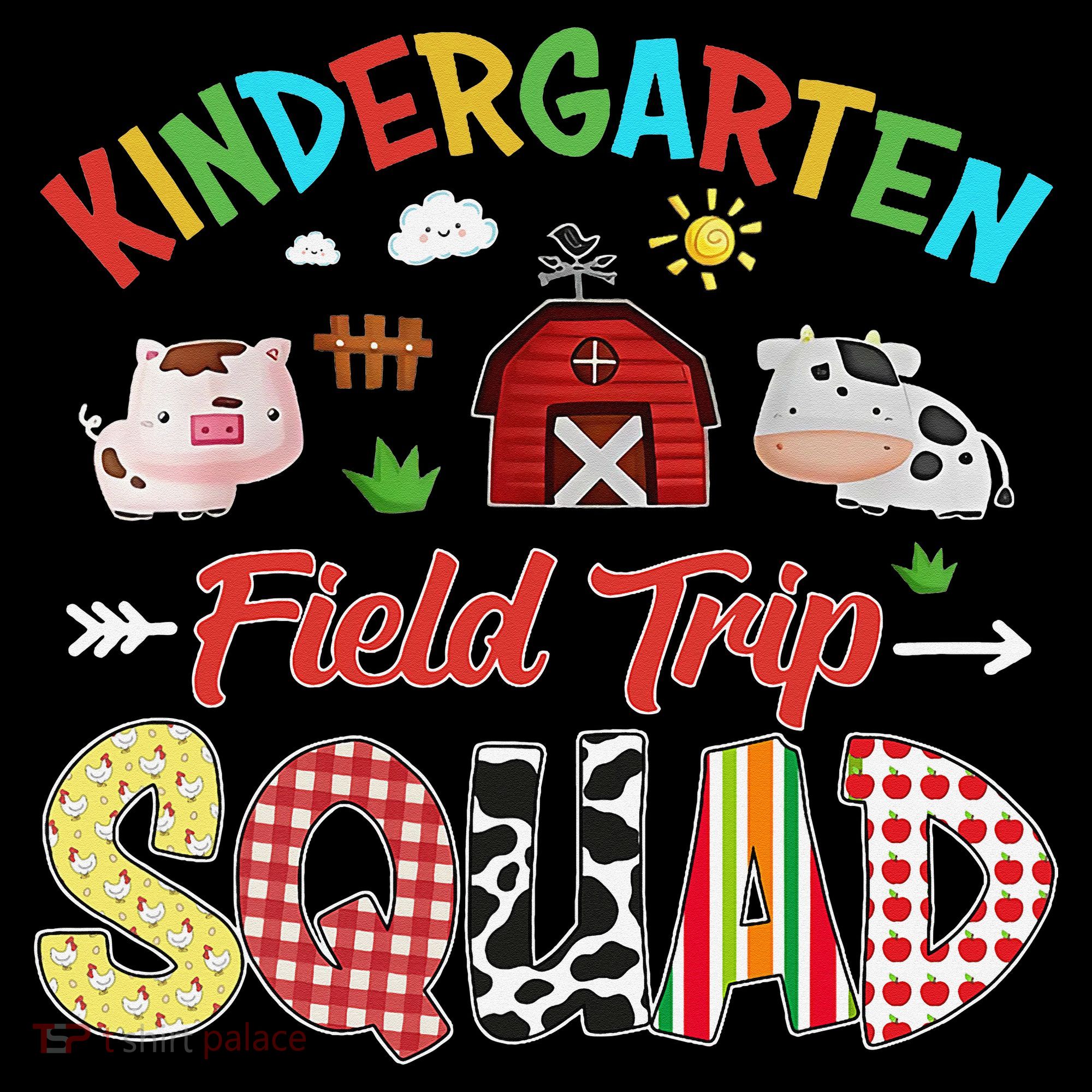 Kindergarten Field Trip Squad Teacher Students Farm Animal Coffee Mug