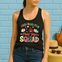 Kindergarten Field Trip Squad Teacher Students Farm Animal Women's Tank Top thumb 2