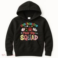 Kindergarten Field Trip Squad Teacher Students Farm Animal Kids Hoodie thumb 0
