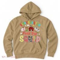 Kindergarten Field Trip Squad Teacher Students Farm Animal Hoodie thumb 0