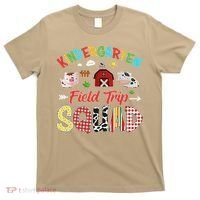 Kindergarten Field Trip Squad Teacher Students Farm Animal T-Shirt thumb 0