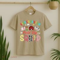 Kindergarten Field Trip Squad Teacher Students Farm Animal T-Shirt thumb 2