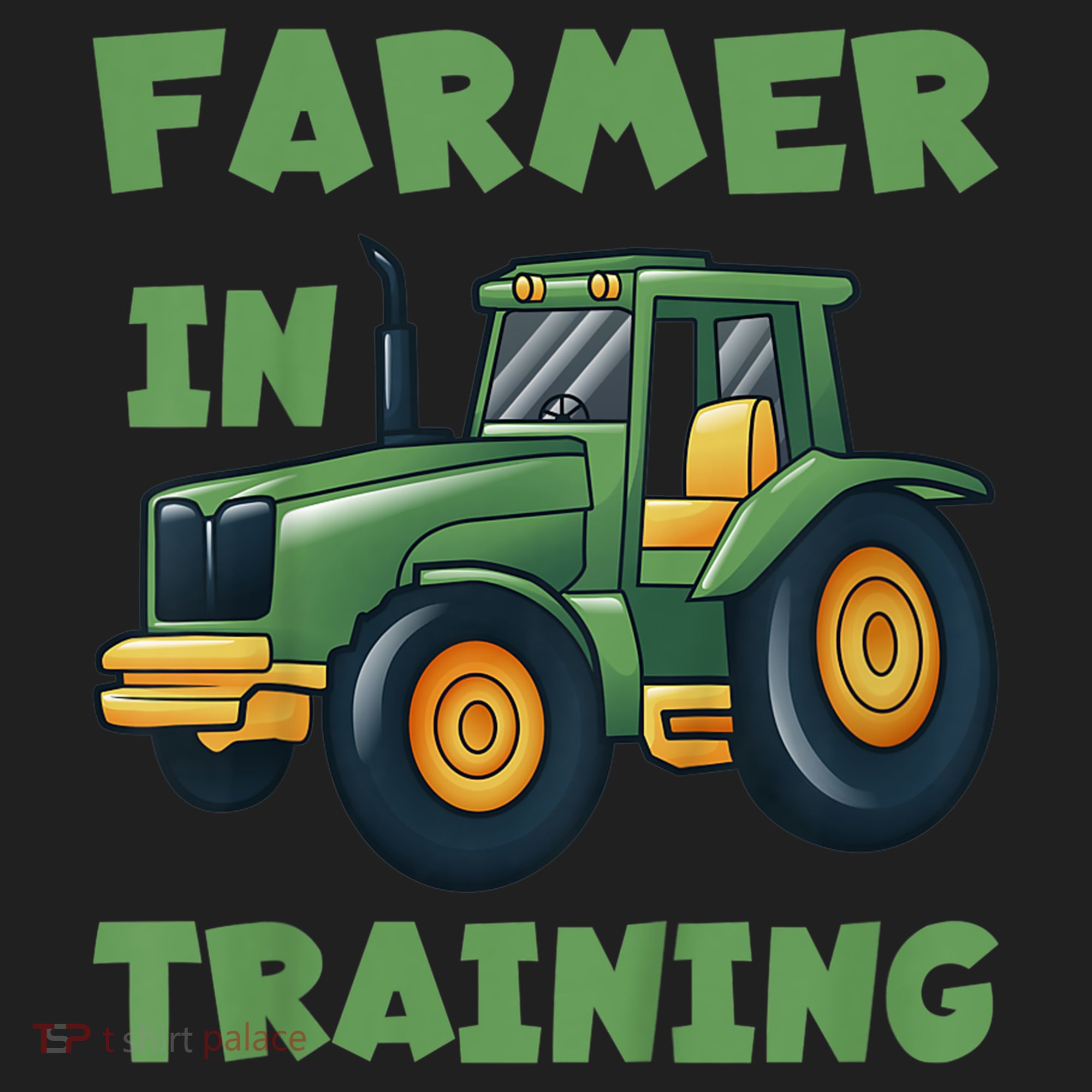Kids Funny Tractor Boy Farmer In Training Gift Tumbler