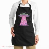 Kawaii Frogs Ufo Aliens Frog Apron thumb 2