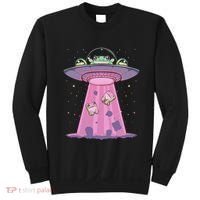 Kawaii Frogs Ufo Aliens Frog Sweatshirt thumb 0