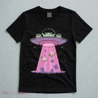Kawaii Frogs Ufo Aliens Frog T-Shirt thumb 5