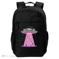 Kawaii Frogs Ufo Aliens Frog Backpack thumb 0