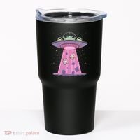 Kawaii Frogs Ufo Aliens Frog Tumbler thumb 0