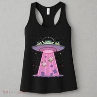 Kawaii Frogs Ufo Aliens Frog Women's Tank Top thumb 3