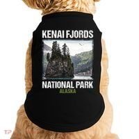 Kenai Fjords Us National Park Alaska Gift Meaningful Gift Doggie Tank thumb 0