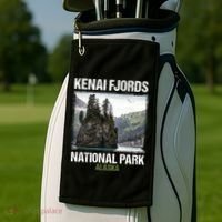 Kenai Fjords Us National Park Alaska Gift Meaningful Gift Golf Towel thumb 2