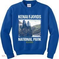 Kenai Fjords Us National Park Alaska Gift Meaningful Gift Kids Sweatshirt thumb 0