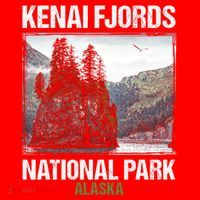 Kenai Fjords Us National Park Alaska Gift Meaningful Gift Santa Hat thumb 1