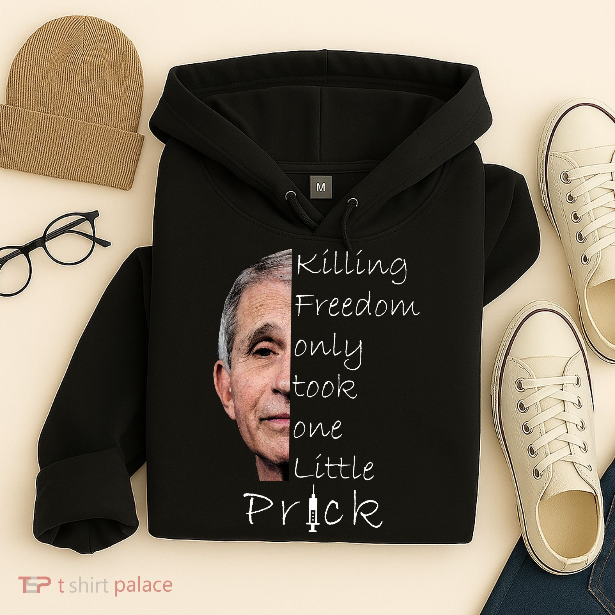 Killing Freedom Vaccine Dr Fauci Hoodie