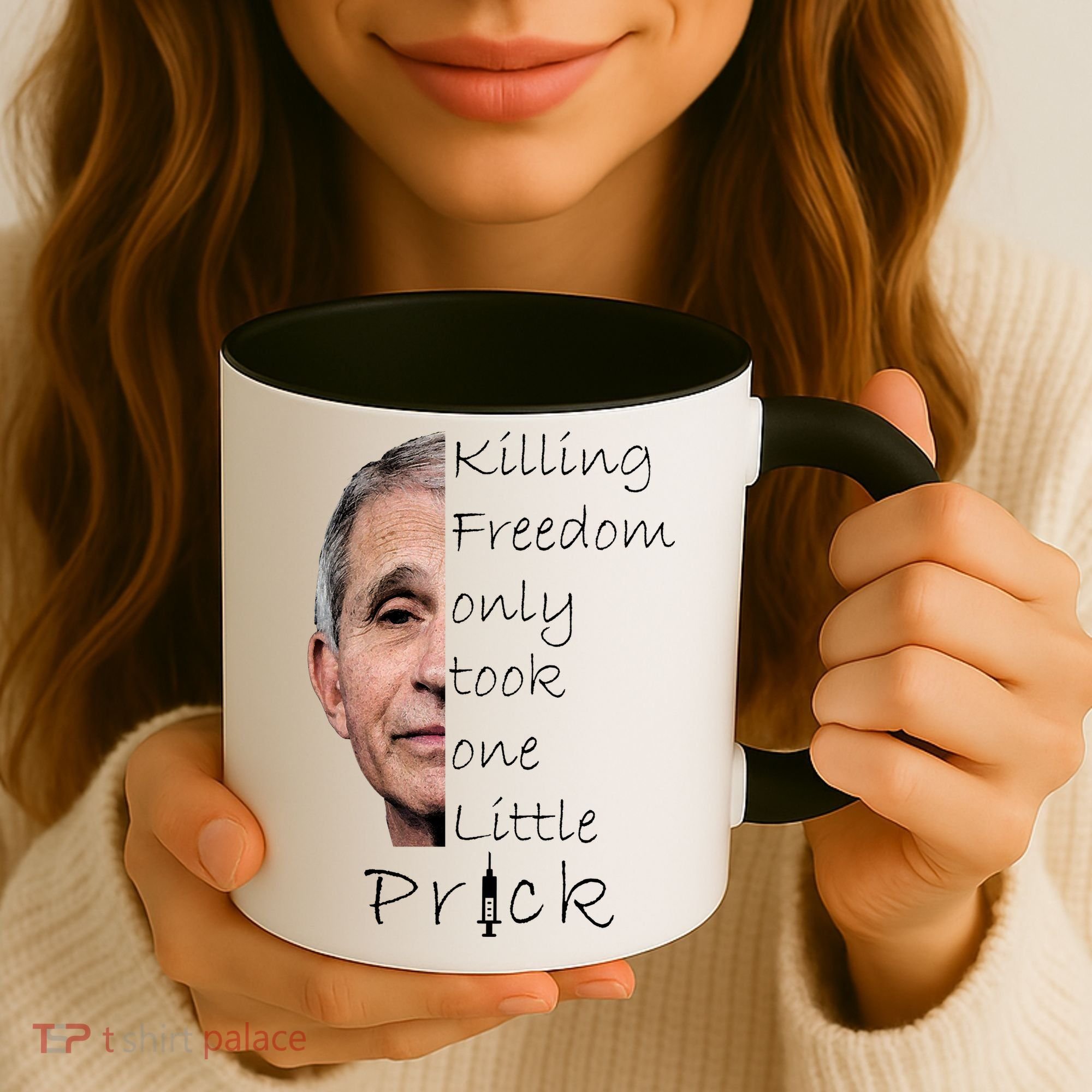 Killing Freedom Vaccine Dr Fauci Coffee Mug