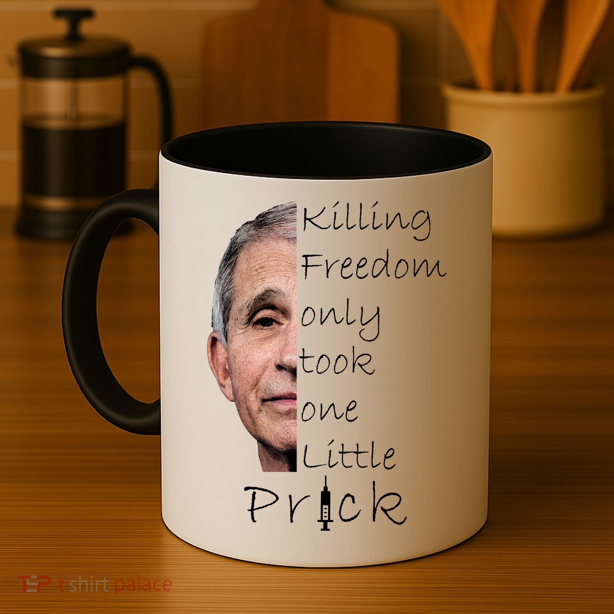 Killing Freedom Vaccine Dr Fauci Coffee Mug