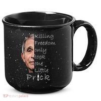 Killing Freedom Vaccine Dr Fauci 15oz Campfire Ceramic Mug thumb 0