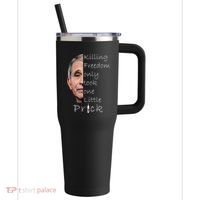 Killing Freedom Vaccine Dr Fauci 40oz Vacuum Insulated Stainless Steel Travel Tumbler thumb 0