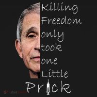 Killing Freedom Vaccine Dr Fauci Tall Sweatshirt thumb 2