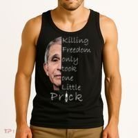 Killing Freedom Vaccine Dr Fauci Tank Top thumb 3