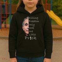 Killing Freedom Vaccine Dr Fauci Kids Hoodie thumb 3