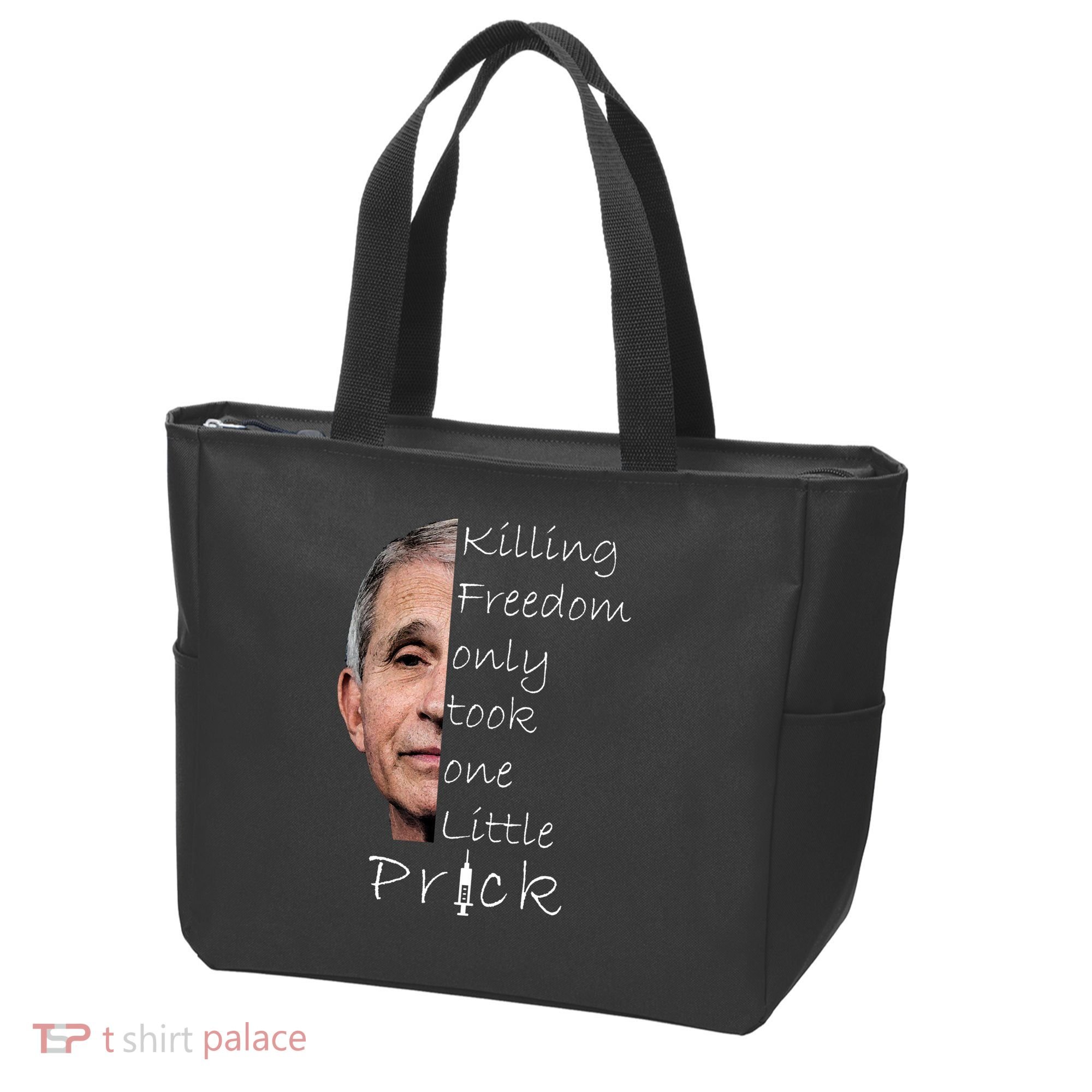 Killing Freedom Vaccine Dr Fauci Tote Bag