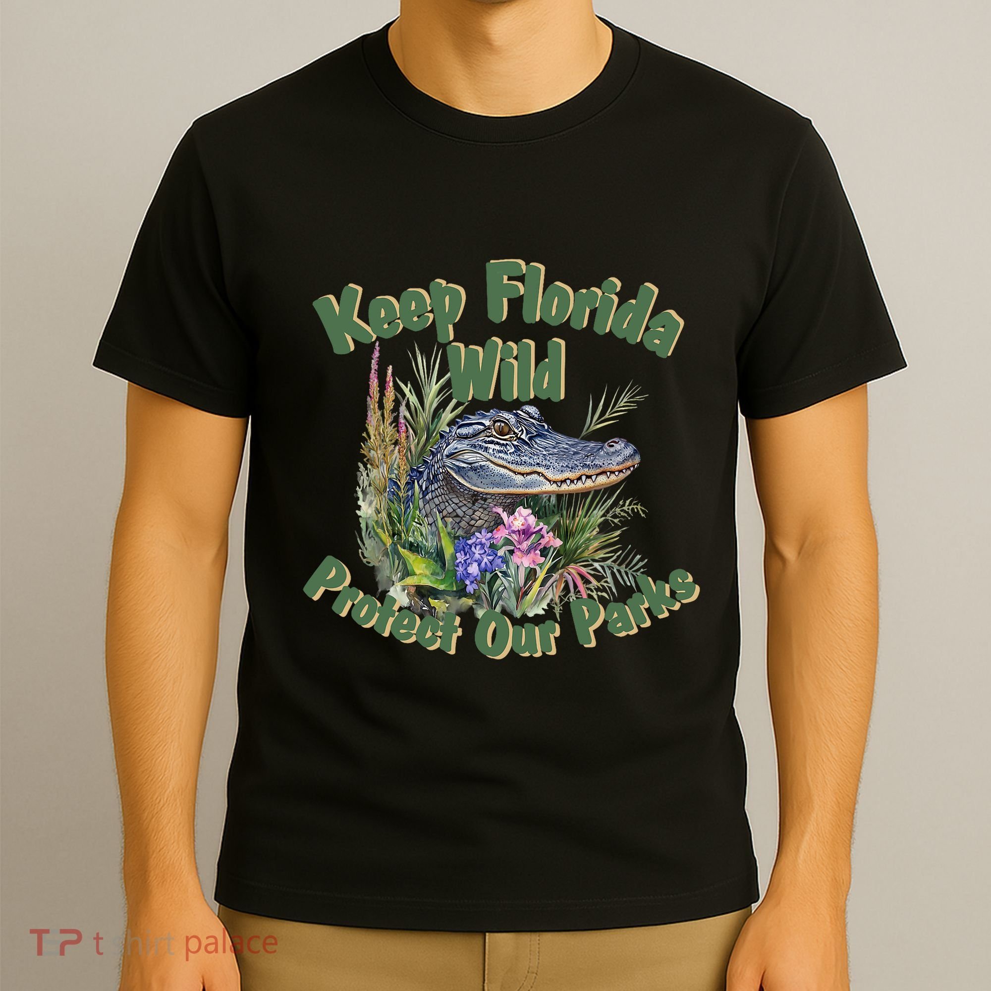 Keep Florida Wild Protect Florida Parks T-Shirt
