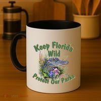 Keep Florida Wild Protect Florida Parks Coffee Mug thumb 4