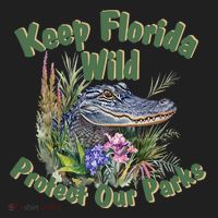 Keep Florida Wild Protect Florida Parks Tumbler thumb 3