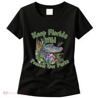 Keep Florida Wild Protect Florida Parks Women's T-Shirt thumb 0