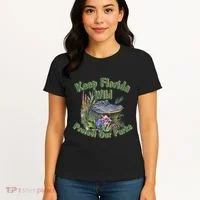 Keep Florida Wild Protect Florida Parks Women's T-Shirt thumb 4