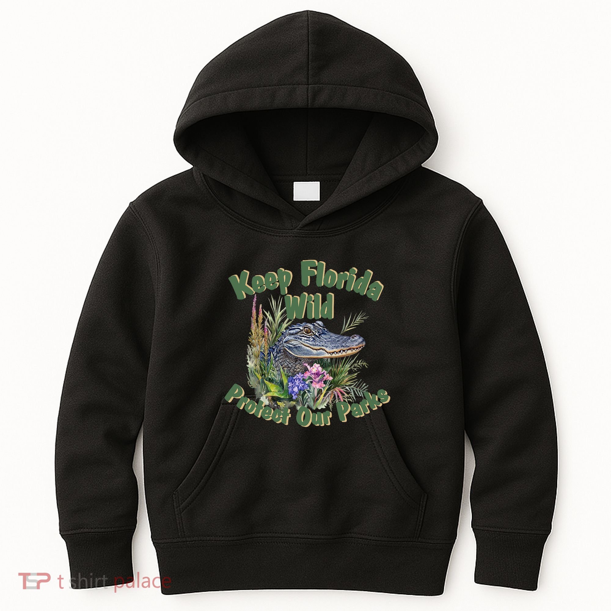 Keep Florida Wild Protect Florida Parks Kids Hoodie