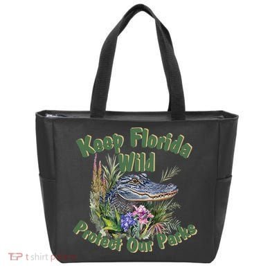 Keep Florida Wild Protect Florida Parks Tote Bag