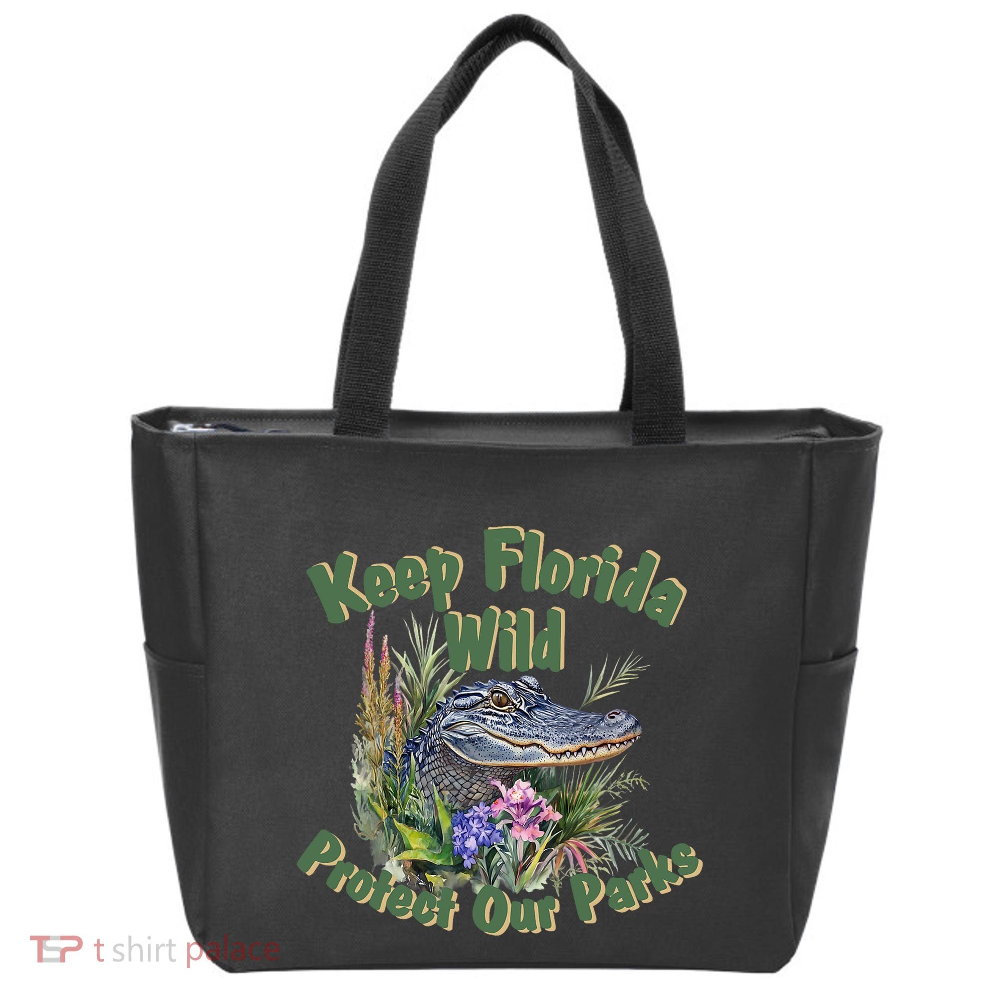 Keep Florida Wild Protect Florida Parks Tote Bag