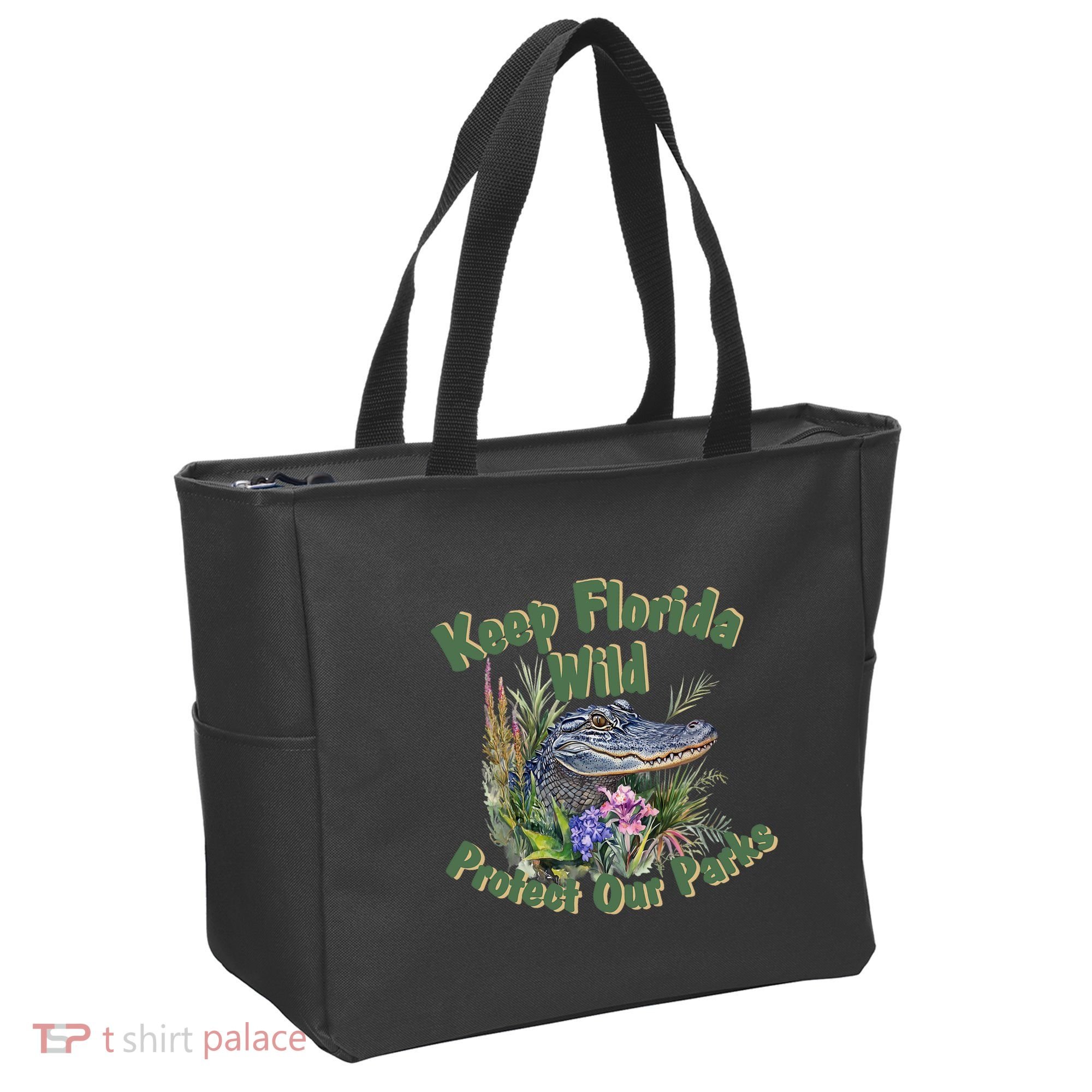 Keep Florida Wild Protect Florida Parks Tote Bag