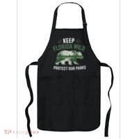 Keep Florida Wild Protect Our Parks Wildlife Apron thumb 0