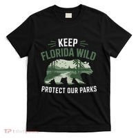 Keep Florida Wild Protect Our Parks Wildlife T-Shirt thumb 0