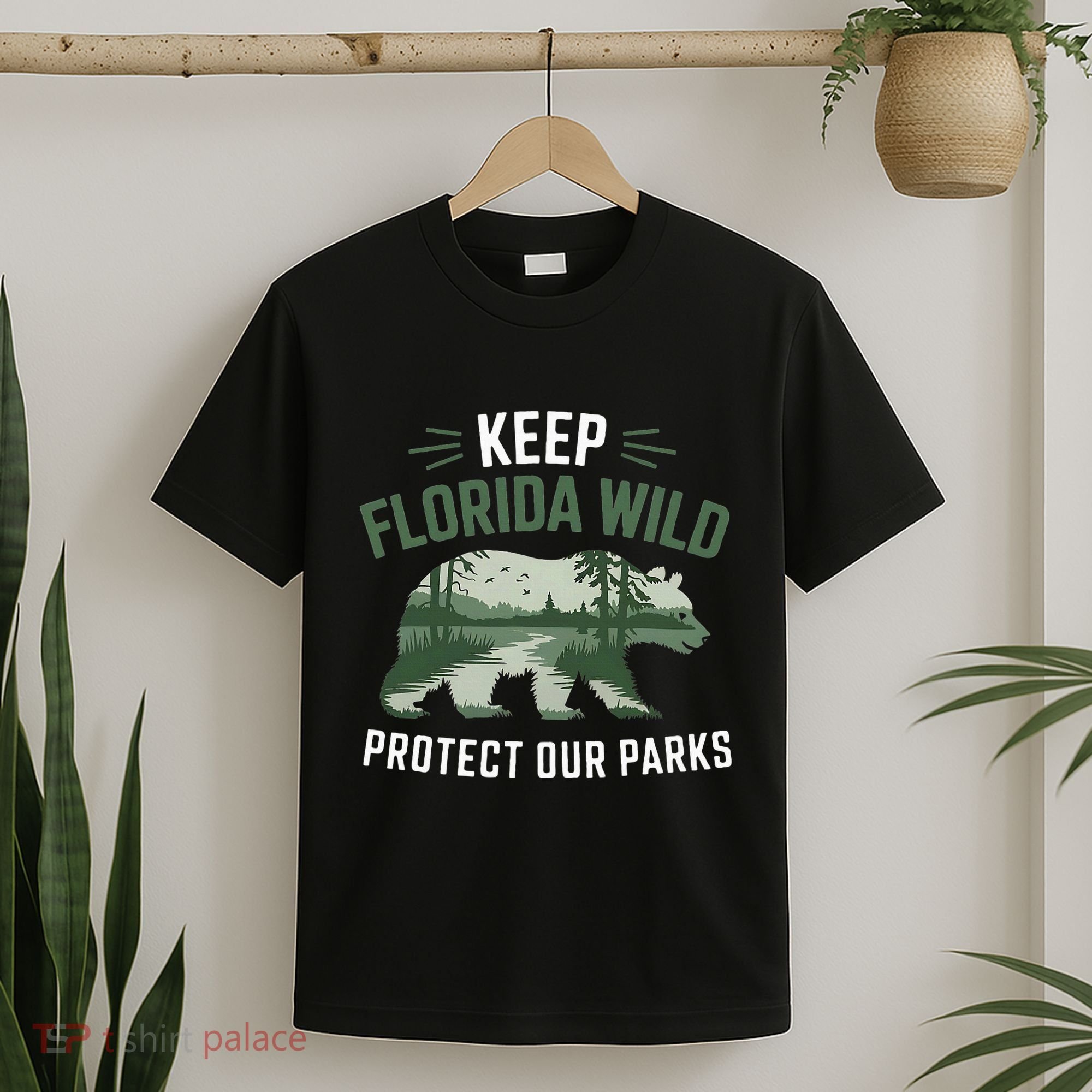 Keep Florida Wild Protect Our Parks Wildlife T-Shirt