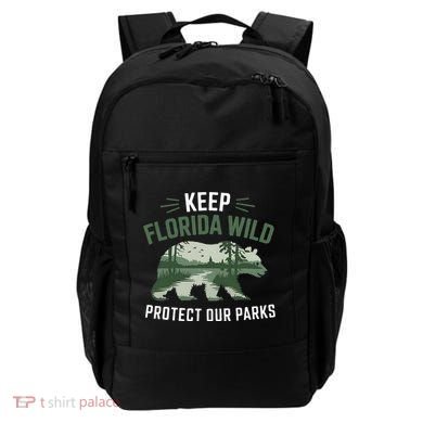 Keep Florida Wild Protect Our Parks Wildlife Backpack