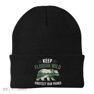 Keep Florida Wild Protect Our Parks Wildlife Beanie