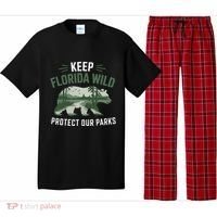 Keep Florida Wild Protect Our Parks Wildlife Pajama Set thumb 0