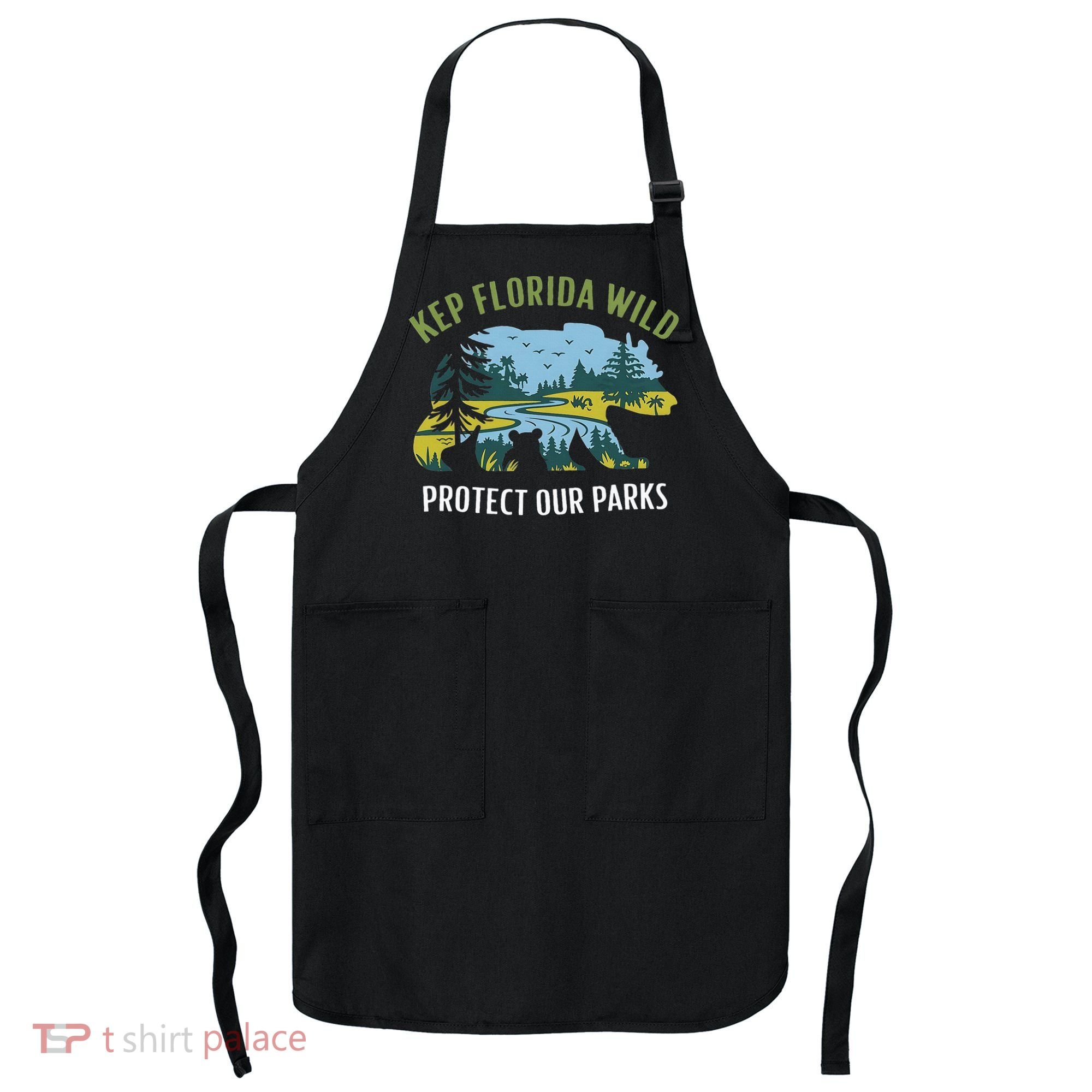 Keep Florida Wild Protect Our Parks Wildlife Apron