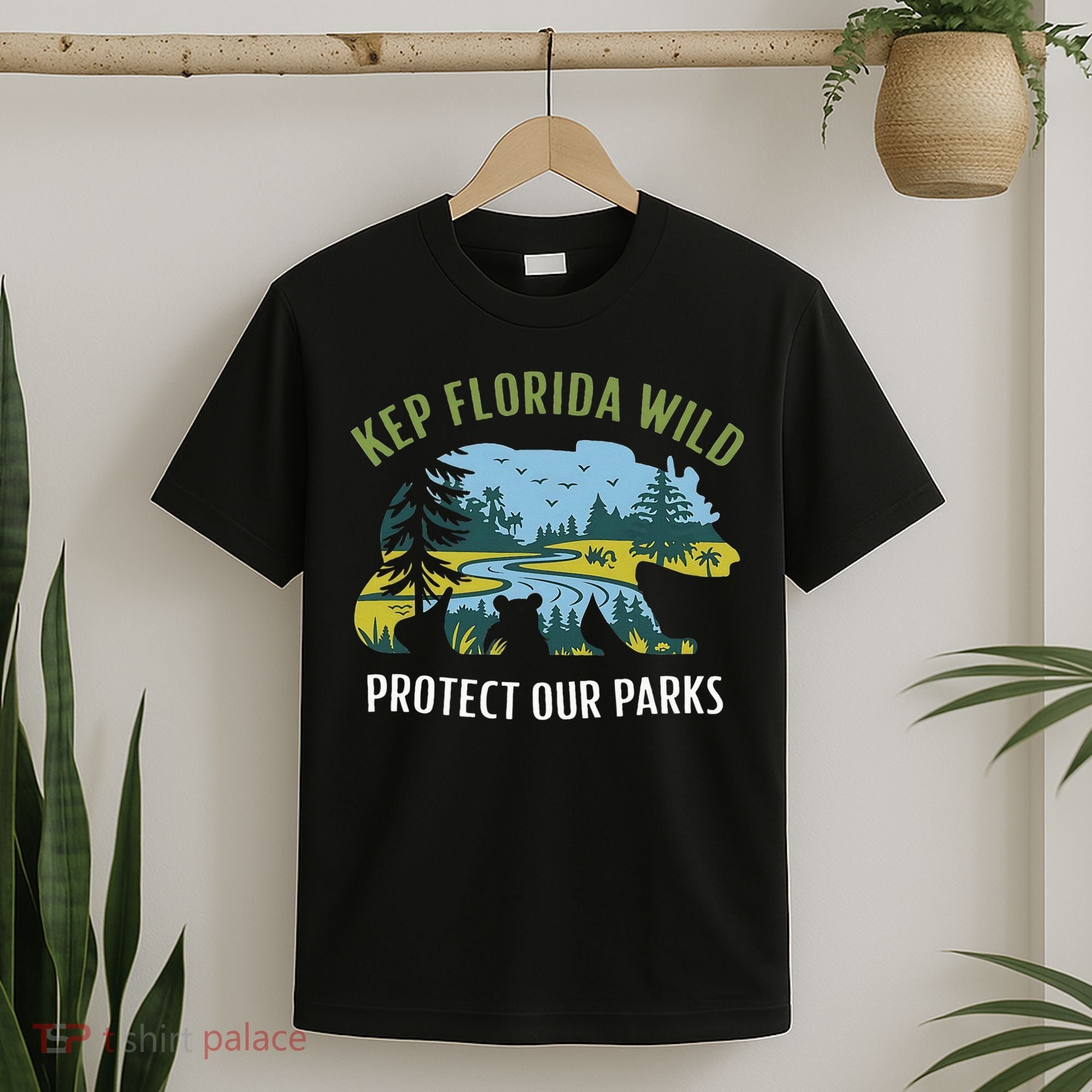 Keep Florida Wild Protect Our Parks Wildlife T-Shirt