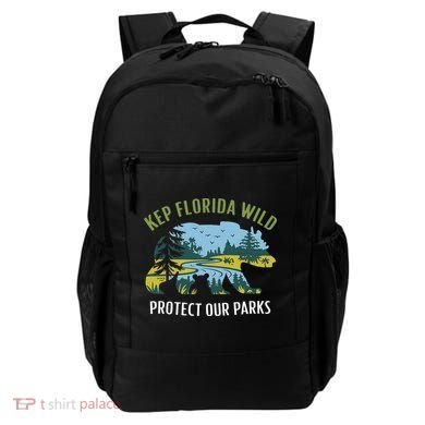 Keep Florida Wild Protect Our Parks Wildlife Backpack